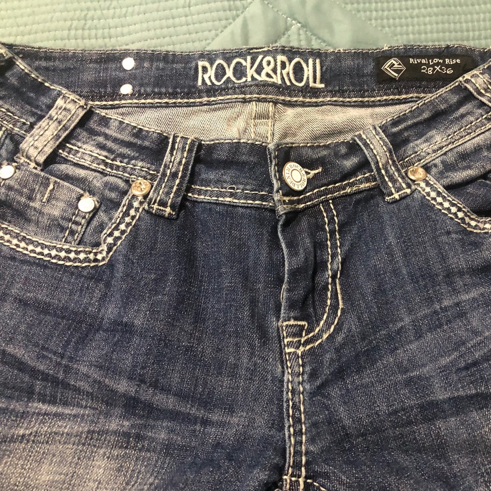 Jeans Rock&Roll Cowgirl 28x36 Rival Low Rise